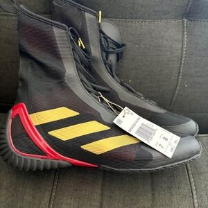 *Adidas Unisex Speedex Ultra Boxing Shoe High-Top Women 8 Men 7